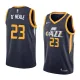 NBA Men Utah Jazz Dark Blue #23 O'NEALE Jersey High Quality Name and Number Print