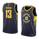 NBA Men Indiana Pacers Dark Blue #13 ANIGBOGU Jersey High Quality Name and Number Print