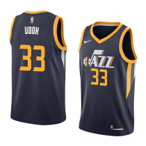 NBA Men Utah Jazz Dark Blue #33 UDOH Jersey High Quality Name and Number Print