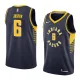NBA Men Indiana Pacers Dark Blue #6 JOSEPH Jersey High Quality Name and Number Print