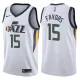 NBA Men Utah Jazz White #15 FAVORS Jersey High Quality Name and Number Print