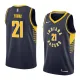 NBA Men Indiana Pacers Dark Blue #21 YOUNG Jersey High Quality Name and Number Print