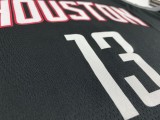 NBA Men Houston Rockets Black #13 HARDEN Jersey High Quality Name and Number Print
