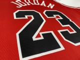 NBA Men Chicago Bulls Red #23 JORDAN Jersey High Quality Name and Number Print