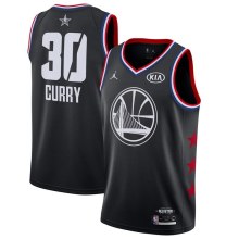 NBA Men 2019 All Star Jerseys Black #30 CURRY Jersey High Quality Name and Number Print