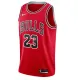 NBA Men Chicago Bulls Red #23 JORDAN Jersey High Quality Name and Number Print
