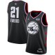 NBA Men 2019 All Star Jerseys Black #21 EMBIID Jersey High Quality Name and Number Print