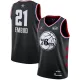 NBA Men 2019 All Star Jerseys Black #21 EMBIID Jersey High Quality Name and Number Print