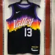 NBA Season 20-21 Men Phoenix Suns Black #13 NASH Jersey High Quality Name and Number Print