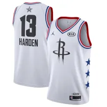 NBA Men 2019 All Star Jerseys White #13 HARDEN Jersey High Quality Name and Number Print