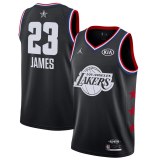 NBA Men 2019 All Star Jerseys Black #23 JAMES Jersey High Quality Name and Number Print