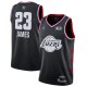 NBA Men 2019 All Star Jerseys Black #23 JAMES Jersey High Quality Name and Number Print
