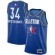 NBA Men 2020 All Star Jerseys Blue #34 ANTETOKOUNMPO Jersey High Quality Name and Number Print
