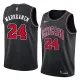 NBA Men Chicago Bulls Black #24 MARKKANEN Jersey High Quality Name and Number Print