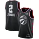 NBA Men 2019 All Star Jerseys Black #2 LEONARD Jersey High Quality Name and Number Print