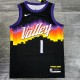 NBA Season 20-21 Men Phoenix Suns Black #1 BOOKER Jersey High Quality Name and Number Print