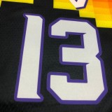 NBA Season 20-21 Men Phoenix Suns Black #13 NASH Jersey High Quality Name and Number Print