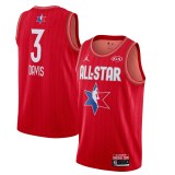 NBA Men 2020 All Star Jerseys Red #3 DAVIS Jersey High Quality Name and Number Print