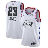 NBA Men 2019 All Star Jerseys White #23 JAMES Jersey High Quality Name and Number Print
