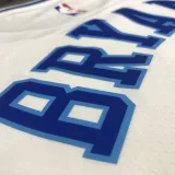 NBA Men Los Angeles Lakers Retro in Latin #8 BRYANT white Round Neck Jersey High Quality Name and Number Print