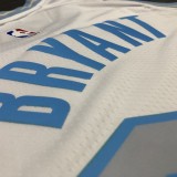 NBA Men Season 2021 Los Angeles Lakers White Round Neck #24 BRYANT Jersey High Quality Name and Number Print
