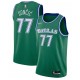 NBA Men Season 2021 Dallas Mavericks Green #77 DONCIC Jersey High Quality Name and Number Print