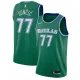NBA Men Season 2021 Dallas Mavericks Green #77 DONCIC Jersey High Quality Name and Number Print