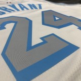 NBA Men Season 2021 Los Angeles Lakers White Round Neck #24 BRYANT Jersey High Quality Name and Number Print