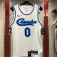 NBA Men Los Angeles Lakers Retro in Latin with Crenshaw #0 YOUNG white Round Neck Jersey High Quality Name and Number Print