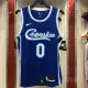NBA Men Los Angeles Lakers Retro in Latin with Crenshaw #0 YOUNG Blue Round Neck Jersey High Quality Name and Number Print