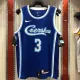 NBA Men Los Angeles Lakers Retro in Latin with Crenshaw #3 DAVIS Blue Round Neck Jersey High Quality Name and Number Print