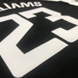 NBA Season 20-21 Men Los Angeles Clippers in Latin Black City #23 WILLIAMS Jersey High Quality Name and Number Print