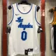 NBA Men Los Angeles Lakers Retro in Latin #0 YOUNG white Round Neck Jersey High Quality Name and Number Print