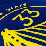 NBA Men Golden State Warriors Blue ##33 WISEMAN Jersey High Quality Name and Number Print