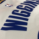 NBA Men Golden State Warriors White #22 WIGGINS Jersey High Quality Name and Number Print