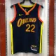 NBA Men Season 2021 Golden State Warriors #22 WIGGINS Black City Jersey High Quality Name and Number Print