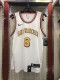 NBA Men Golden State Warriors New Model Retro White #6 YOUNG Jersey High Quality Name and Number Print