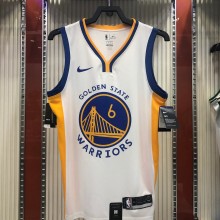 NBA Men Golden State Warriors White #6 YOUNG Jersey High Quality Name and Number Print