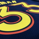 NBA Men Season 2021 Golden State Warriors #33 WISEMAN Black City Jersey High Quality Name and Number Print