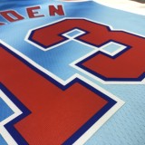 NBA Men Season 2021 Brooklyn Nets Blue Retro #13 HARDEN Jersey High Quality Name and Number Print