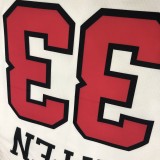 NBA Men Chicago Bulls White #33 PIPPEN Jersey High Quality Name and Number Print