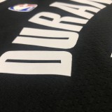 NBA Men New Brooklyn Nets Black #7 DURANT Jersey High Quality Name and Number Print