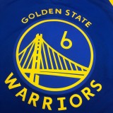 NBA Men Golden State Warriors Blue #6 YOUNG Jersey High Quality Name and Number Print