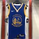 NBA Men Golden State Warriors Blue #6 YOUNG Jersey High Quality Name and Number Print