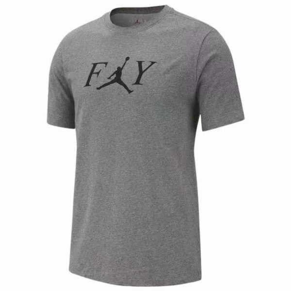 Jorand Grey Pure Cotton T-shirts