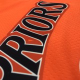 NBA Men Season 2021 Golden State Warriors Up-and-coming Star Orange #30 CURRY Jersey High Quality Name and Number Print