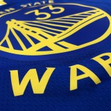 NBA Men Golden State Warriors Blue ##33 WISEMAN Jersey High Quality Name and Number Print