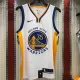 NBA Men Golden State Warriors White #35 DURANT Jersey High Quality Name and Number Print
