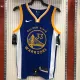 NBA Men Golden State Warriors Blue ##33 WISEMAN Jersey High Quality Name and Number Print