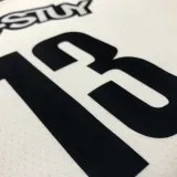 NBA Men New Brooklyn Nets White City #13 HARDEN Jersey High Quality Name and Number Print